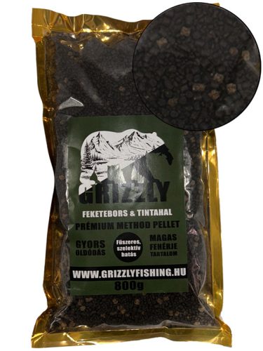 Feketebors & Tintahal Prémium Method Pellet
