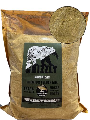 Grizzly Prémium Feeder mix kukoricás